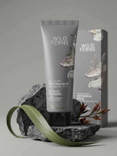 Wild Ferns Rotorua Mud Purifying Face Mask 100ml